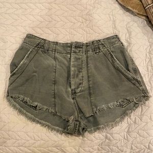 Grey booty shorts,very cute with outfits.